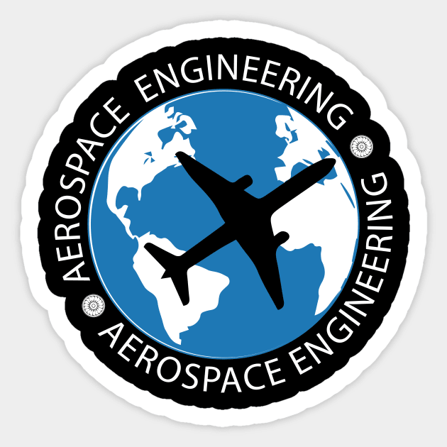 aerospace engineering airplane engineer aeronautical Sticker by PrisDesign99